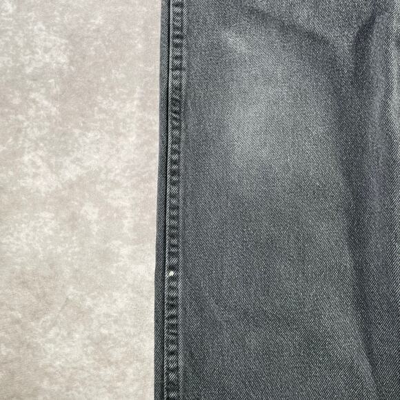 Vintage Rustler Dark Faded Black Denim Jeans - Picture 8 of 8